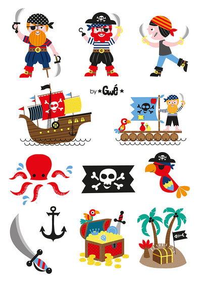 Kapitein Piraat door Gwé