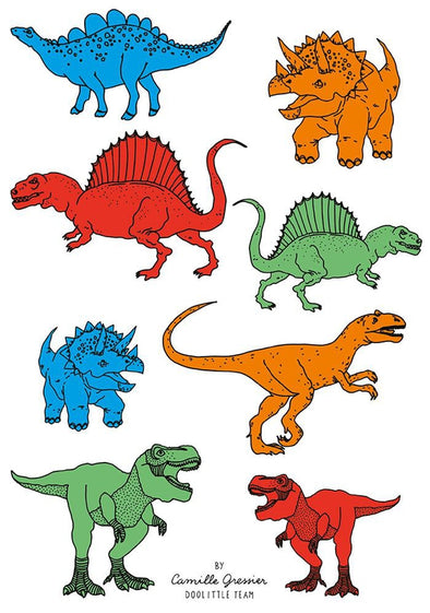 Dinosaurussen door Camille Gressier - Doolittle Team